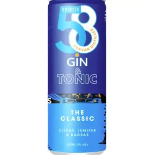 58 classic gin & tonic