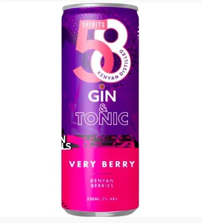 58 very berry gin & tonic