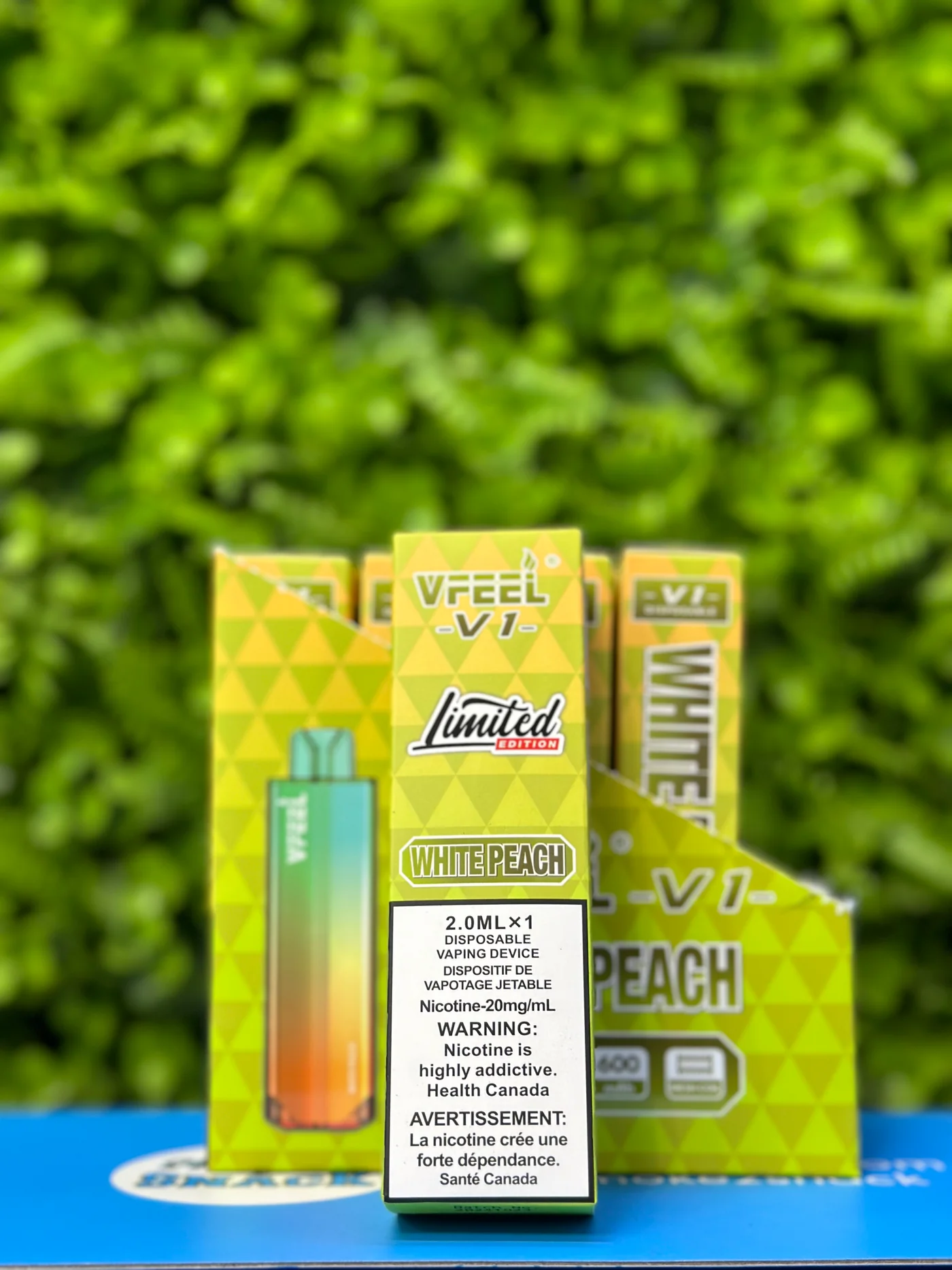 Vfeel vape white peach Product