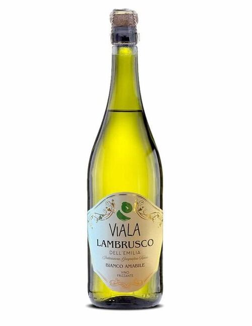 viala lambrusco bianco parkling